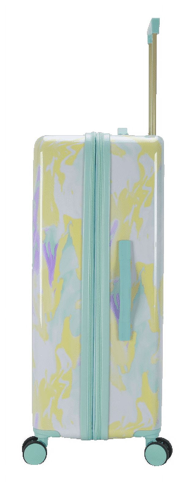 ABS Plastic 28-inch Hard Side Checked Luggage in Tie Dye Print, Walmart Exclusive, All Ages