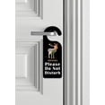 thumbnail image 2 of Do Not Disturb Door Knob Hanger Sign - In to the Wild…Deer, 2 of 3