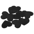 thumbnail image 6 of Uxcell 1.65'' x 1.42'' Iron-on Hot Melt Adhesive Patches Sew Embroidered Patches 10Pcs Black, 6 of 6