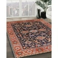 thumbnail image 3 of Ahgly Company Machine Washable Indoor Rectangle Industrial Modern Camel Brown Area Rugs, 5' x 7', 3 of 7