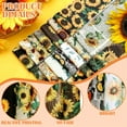 thumbnail image 3 of 40Pcs Jelly Roll Fabric Strips for Quilting and Sewing, 2.6" x 20"  Fabric for DIY Crafting, Sunflower Series, 3 of 6