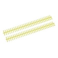 thumbnail image 4 of Binding Strip, Wear Resistant Cuttable 10mm PP Plastic 65 Sheet Holdable Binding Tool Rust Proof 30 Hole  For Office For Student Yellow, 4 of 8