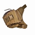 thumbnail image 1 of Bolsa de Cofre Militar, Bolsa de Pecho, Correa Ajustable Bolso de Pecho Militar en Ciclismo de Escalada Al Aire Libre para Viajar en Senderismo, 1 of 7