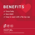 thumbnail image 3 of HeartXL Omega-7 Blend, Cardiovascular Health Support, Promotes Healthy Metabolism, Gluten-Free Heart Health Supplement, 30 Soft Gels, 3 of 7