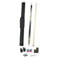 thumbnail image 3 of guohui Billiard Pool Cue Sticks Pool Cue Sticks Wood Split Two Section Practice Equipment Billiard Rod Anti Slip Grip PU Material Suitable for Family Corpora yellow, 3 of 8