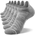thumbnail image 1 of Calcetines FITRELL para Hombre Paquete de 6 para Correr Tobilleros con Almohadilla, 1 of 9