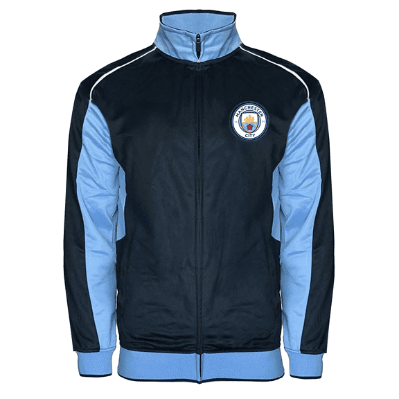 Icon Sports Manchester City Navy/Sky Blue Track Jacket, YS-XL, 1-Pack