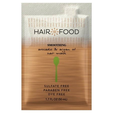 Hair Food Avocado & Argan Oil Sulfate Free Hair Mask, 1.7 fl oz, Dye Free