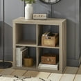 Better Homes & Gardens 4Cube Storage Organizer, Natural