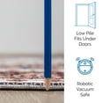thumbnail image 7 of Rose Traditional Red / Navy Area Rug Rectangle 2' x 3' Rectangle, 7 of 7