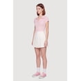 thumbnail image 3 of Women's Contrast Trim Rib Knit Polo Top, 3 of 4