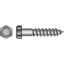 The Hillman Group 3/8" Zinc-Plated Steel Hex Lag Screw