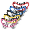 thumbnail image 2 of 5Pcs Foot Tambourine 2‑Row Half Moon Shaped Metal Jingles Percussion Musical Instrument, 2 of 8