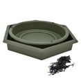 thumbnail image 4 of Plastic Bird Feeder Set Hanging Bird Water Feeder for Outdoor Garden Terrace Front Porch, 4 of 8