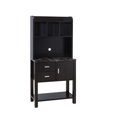 thumbnail image 4 of Miekor Furniture 212949 Baker's Cabinet Red Cocoa & Faux Marble Black 130949, 4 of 4