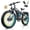 blue, variant on 8000W Dual Motor Electric Bike, 26"x4" Fat Tire E-Bike with 60V 25Ah Battery, up to 50 MPH & 105-Mile Range, Full Suspension