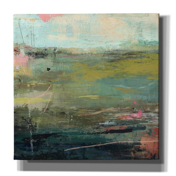 Epic Graffiti 'Pine Forest No 2' by Suzanne Nicoll, Canvas Wall Art, 37"x37"