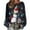 #346-Multicolor, variant on Neewe Sweatshirts for Women Crewneck Christmas Long Sleeve Loose Fit Knitting Cotton Tops Fashion 2025