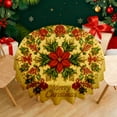 thumbnail image 6 of Bwiyojiz Home Decor Christmas Decorations Decoration Tablecloth with Santa Claus Mood for Day, Gifts for Yourelf, Multicolor, 6 of 6
