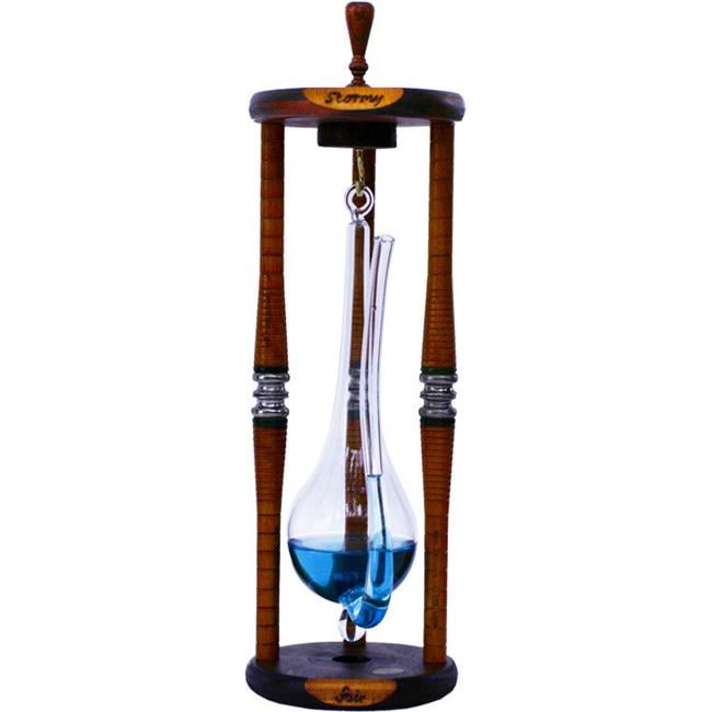 Renaissance Water Barometer Antique Wood Frame