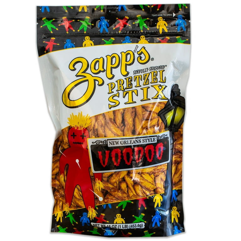 Zapp's Pretzel Stix Variety Pack Voodoo Spice Jazzy Honey