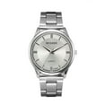 thumbnail image 1 of Reloj de cuarzo para hombre, relojes de moda para hombre, reloj de pulsera analógico de cuarzo de acero inoxidable con cristal para hombre, reloj de acero inoxidable, 1 of 3