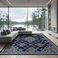 thumbnail image 2 of ODIKA 8'x10' Washable Area Rug Durable, Non-Slip Front Door Trellis Covering Featuring Geometric Motifs Entrance for Living Room, Under Sectional, Family, 2 of 7