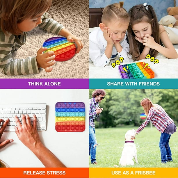 Lot de 9 jouets sensoriels pour enfants et adultes, il soulage le stress et  l'anxiété - Jouet sensoriel pour enfants, filles et adultes, autisme