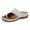 Z01 White, variant on Slippers for Women,Comfortable Slippers For Everyday Wear Open Toe Design With Flip Flop Style For Casual Outfits Summer Easy On Flat Sandals,Womens Slippers,Brown,6.5