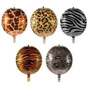 Hemoton Balloons Animal Balloonszebra Party Theme Jungle Supplies Home Decor Supplies Favors