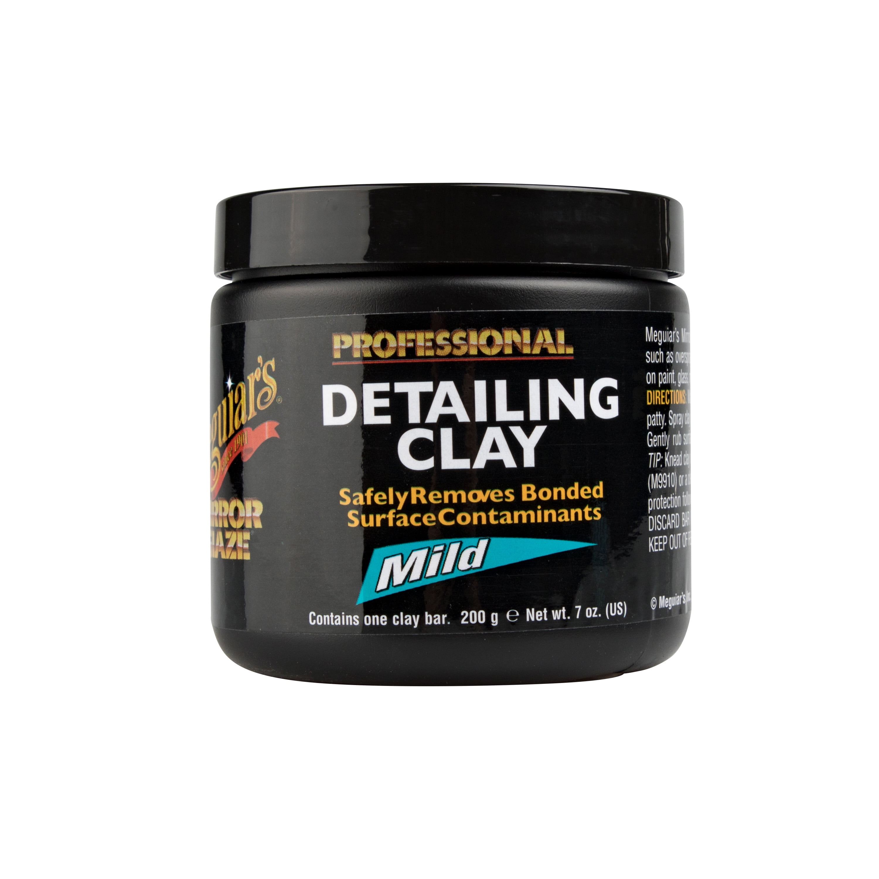 Meguiar's Mirror Glaze Detailing Clay, Mild, Remove Defects and