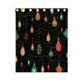 thumbnail image 5 of Light Post Christmas Lamp Curtains Black Out 63 Inch Length Curtains for Sliding Glass Doors Bedroom Living Room 2 Panels Set, 5 of 5