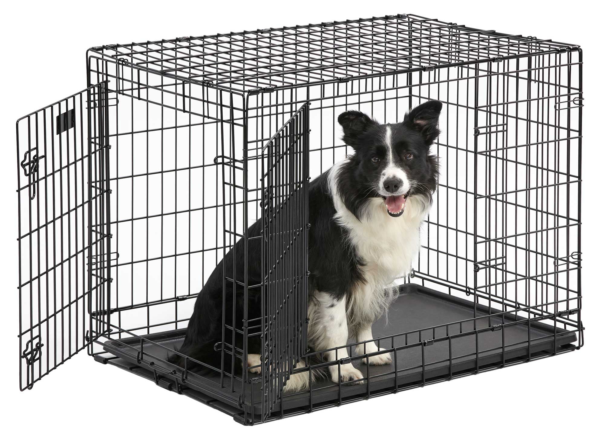 Photo 1 of MidWest Ultima Pro Extra-Strong Double Door Folding Metal Dog Crate, 36"