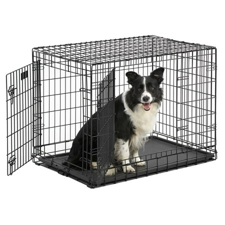 UPC: 0027773014188 | Midwest s Ultima Pro Extra-Strong Double Door Folding Metal Dog Crate