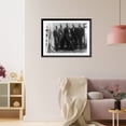 thumbnail image 3 of Historic Framed Print, [Liberia, West Africa: Group of six representative Liberians], 17-7/8" x 21-7/8", 3 of 9