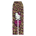 thumbnail image 4 of Hello Kitty Pajamas Pants Soft Elastic Waist PJ Bottoms Comfy Lounge Long Pants, 4 of 7