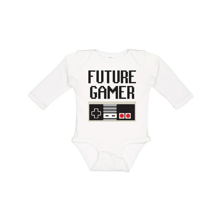 

Inktastic Future Gamer Gift Baby Boy or Baby Girl Long Sleeve Bodysuit