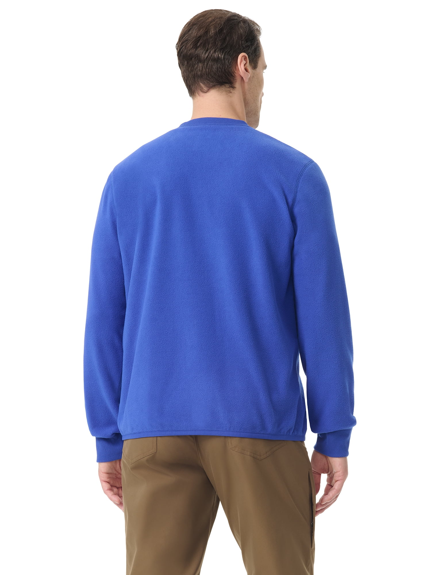 Bass & Co Men's Polar Utility Crew Fleece, Sizes S-3XL