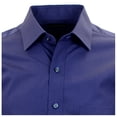 thumbnail image 3 of Manchester Camisa de Vestir Regular Fit  Marino, 16.5" Cuello 33" Manga Manchester 5062G, 3 of 4