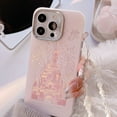 thumbnail image 3 of HongKeJi for iPhone 16 Pro Max Case, Cute Pattern Design Soft Silicone Cover with Bracelet Chain for Women Girls, Anti-Scratch Shockproof Slim Phone Case for Apple iPhone 16 Pro Max, White, 3 of 6
