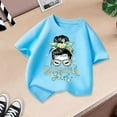 thumbnail image 2 of ZHUASHUM Kid T Shirts For Boys Girls Spring And Summer Kid Cute Graphic Print Round Neck Short Sleeve Tee Casual T Shirt,8-9 Years Bu1, 2 of 4