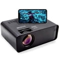 thumbnail image 1 of Proyector Hertekdo Negro WiFi Portátil Full HD 1080P para Celular, 1 of 2