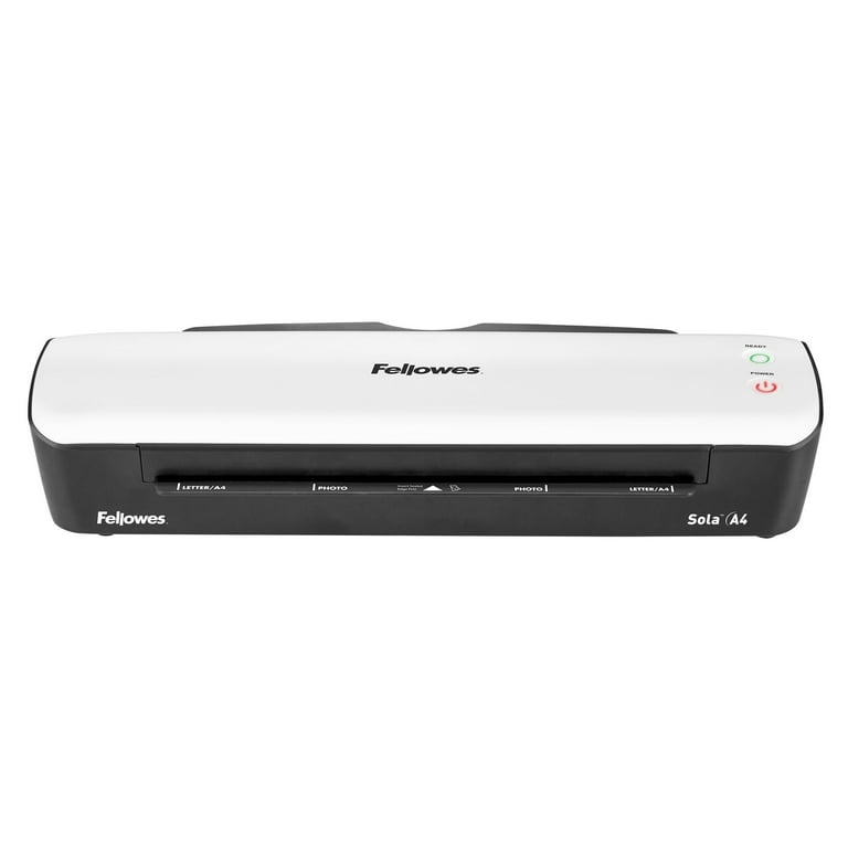 Fellowes Sola™ 95 Thermal Laminator Machine with Pouch Starter Kit, 9.5 inch