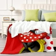 thumbnail image 4 of Minnie Mouse anti-pilling, suave, ligera, esponjosa y acogedora de lujo para hogar y cocina – Perfecta para niños y adultos,150X200cm, 4 of 6