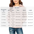 thumbnail image 3 of asjyhkr Girls Knitted Hoodies Long Sleeve Pullover Ribbed Soft Comfy Everyday Wear Teens 1/4 Button Fall Fashion Tops(14-15 Years,Yellow), 3 of 7