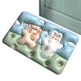 thumbnail image 2 of 3D Front Door Mat | 3D Visual Anti-Slip Absorbent Mat | Quick Drying Entrance Mat Welcome Winter Outdoor Indoor Decorations Mat for Christmas Supplies, 2 of 9