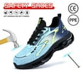 thumbnail image 6 of ywluxe Men's Work Shoes - TPU Sole, Steel Toe & Composite Toe, Lightweight with Puncture Proof, 6 of 10