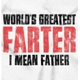thumbnail image 2 of Worlds Greatest Father I Mean Farter Men's Long Sleeve Tee T Shirt Brisco Brands S, 2 of 5
