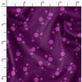 thumbnail image 2 of Soimoi Poly Taffeta Purple Fabric - By the Yard - 56 Inch Wide - Polka Dots Print Fabric - Inspired Elegance for Apparel and Decor Printed Fabric, 2 of 6