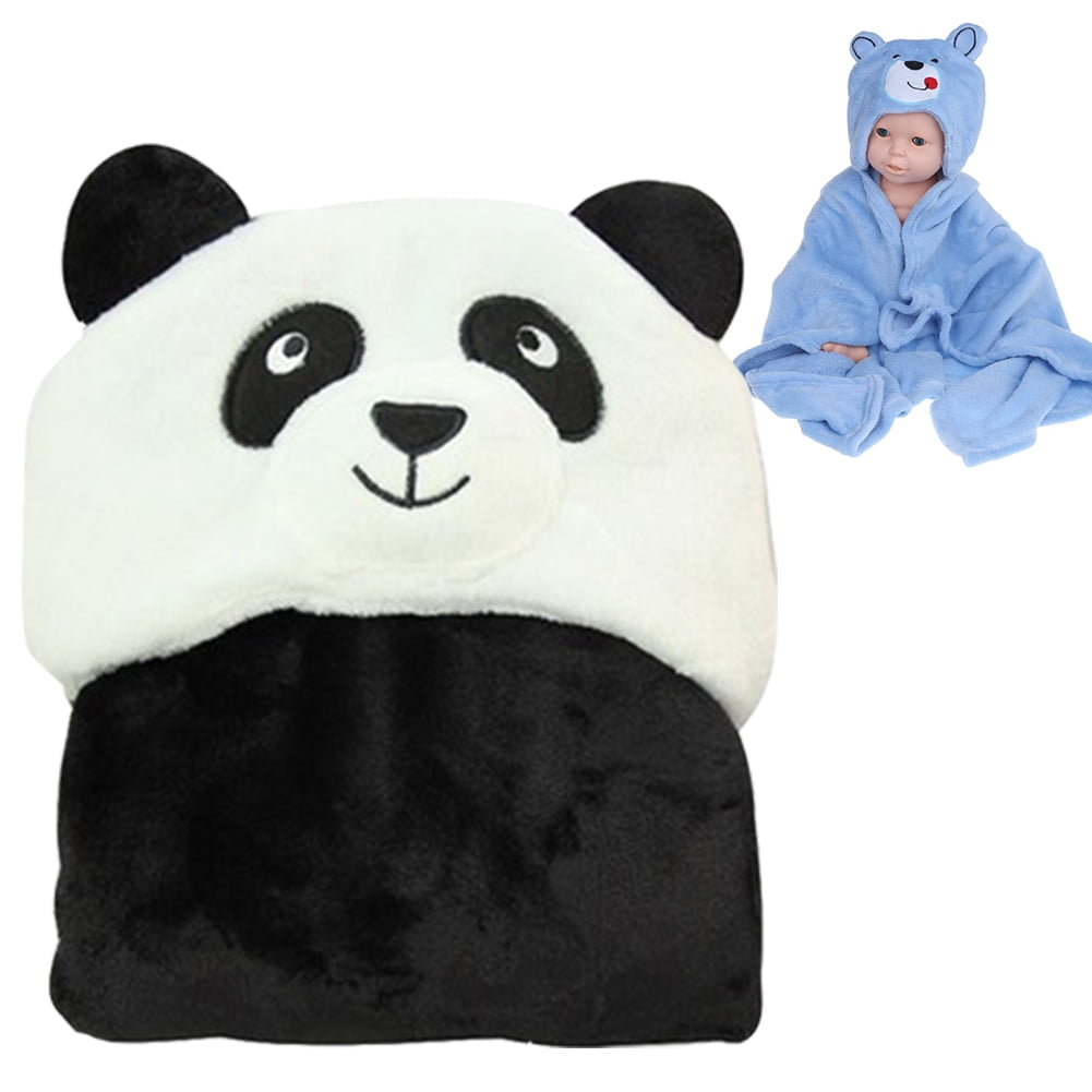 Kids Plush Animal Blanket Children Hooded Huggable Critter Blankets Perfect for Boys or Girls